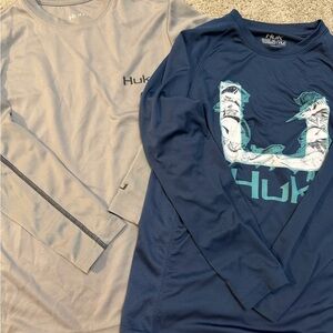 Huk Navy Blue Performance Shirt